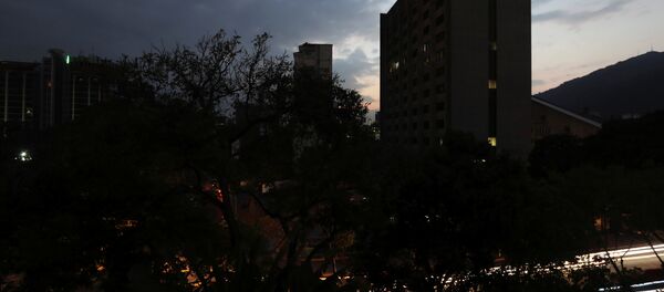 Apagón en Caracas - Sputnik Mundo