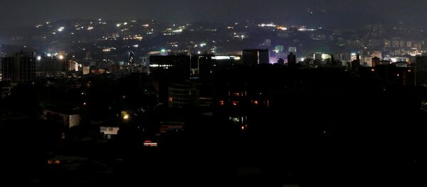 Apagón en Caracas - Sputnik Mundo