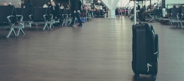 Una maleta en el aeropuerto - Sputnik Mundo