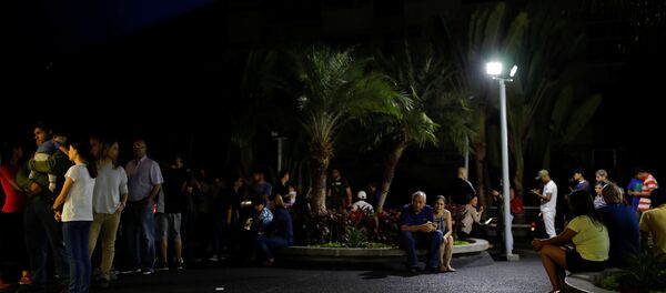 El apagón en Caracas - Sputnik Mundo