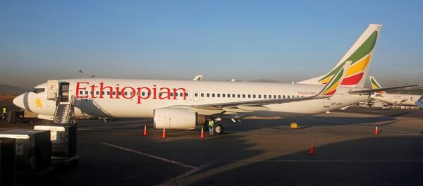 Un Boeing 737 de Ethiopian Airlines Un Boeing 737 de Ethiopian Airlines - Sputnik Mundo