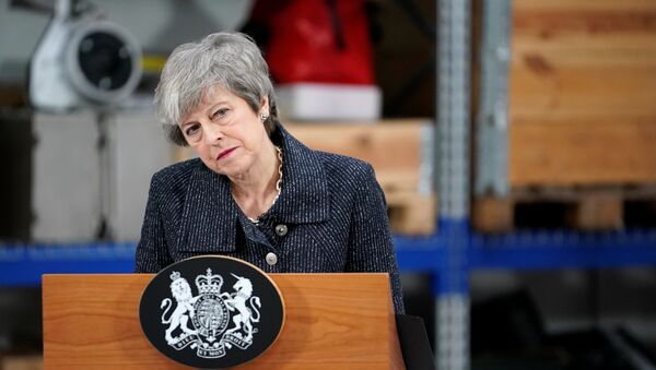 Theresa May, primera ministra del Reino Unido - Sputnik Mundo