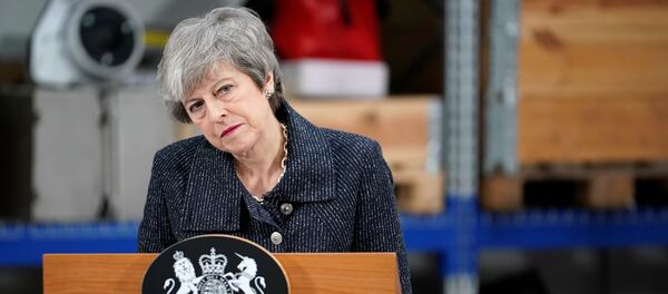 Theresa May, primera ministra del Reino Unido - Sputnik Mundo