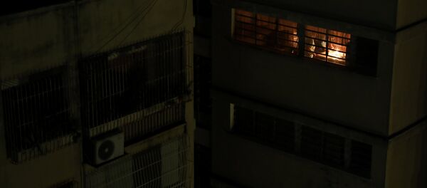 Apagón en Caracas - Sputnik Mundo
