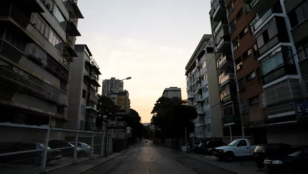 Apagón en Caracas - Sputnik Mundo