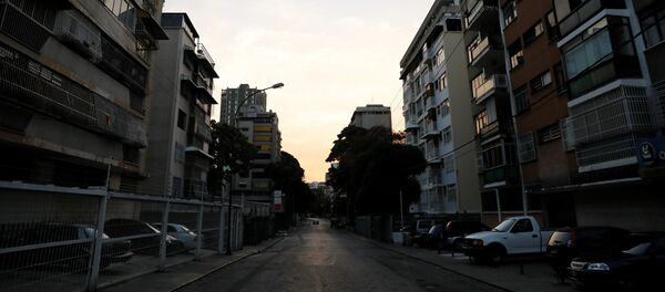 Apagón en Caracas - Sputnik Mundo