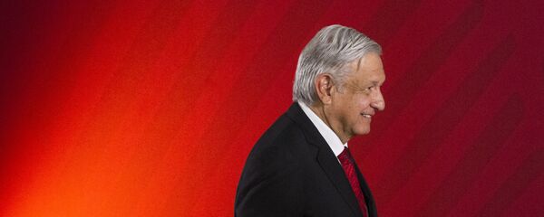 Andrés Manuel López Obrador, presidente de México - Sputnik Mundo