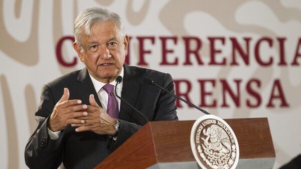 Andrés Manuel López Obrador, presidente de México - Sputnik Mundo