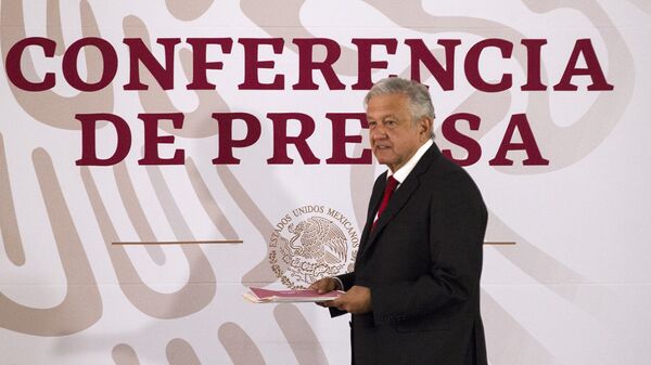 Andrés Manuel López Obrador, presidente de México - Sputnik Mundo