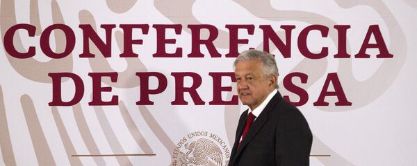 Andrés Manuel López Obrador, presidente de México Andrés Manuel López Obrador, presidente de México - Sputnik Mundo