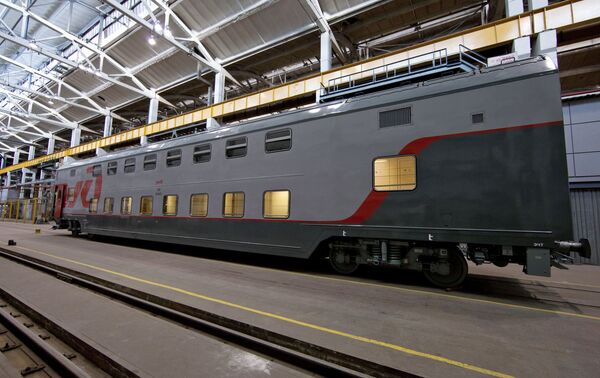 Trenes de Transmashholding en Rusia - Sputnik Mundo