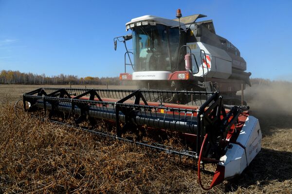 Maquinaria agrícola de Rostselmash - Sputnik Mundo