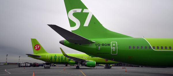 Un Boeing 737 MAX 8 de la aerolínea rusa S7 Un Boeing 737 MAX 8 de la aerolínea rusa S7 - Sputnik Mundo
