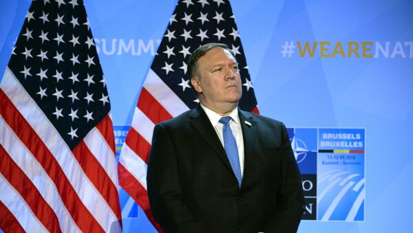 Mike Pompeo, secretario de Estado de EEUU - Sputnik Mundo