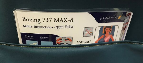 Instrucción de seguridad para Boeing 737 MAX 8 Instrucción de seguridad para Boeing 737 MAX 8 - Sputnik Mundo