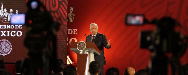 Andrés Manuel López Obrador, presidente de México - Sputnik Mundo