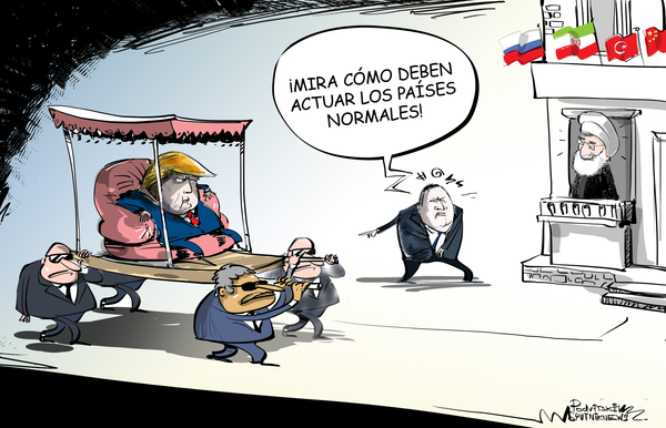 Pompeo el duro: ¡compórtate normal, Irán! Pompeo el duro: ¡compórtate normal, Irán! - Sputnik Mundo