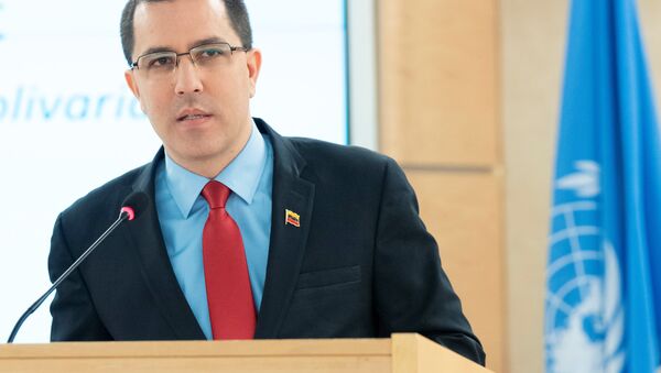 Jorge Arreaza, canciller de Venezuela - Sputnik Mundo