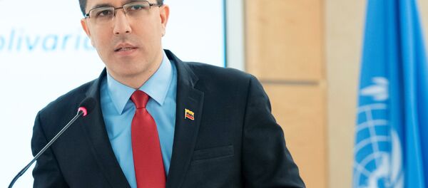 Jorge Arreaza, canciller de Venezuela - Sputnik Mundo