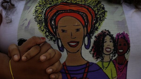 La imagen de Marielle Franco, consejala asesinada en Río de Janeiro - Sputnik Mundo