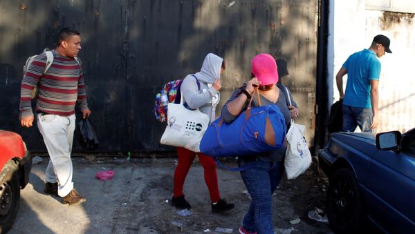 Migrantes centroamericanos - Sputnik Mundo