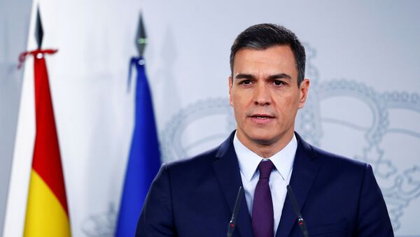 El presidente del Gobierno español, Pedro Sánchez - Sputnik Mundo