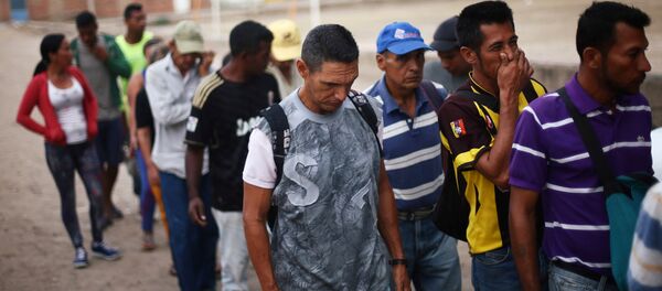 Migrantes venezolanos - Sputnik Mundo