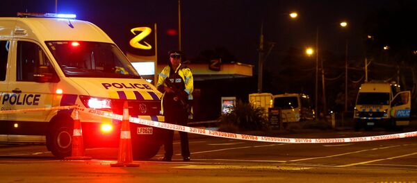 Policía de Nueva Zelanda en Christchurch - Sputnik Mundo