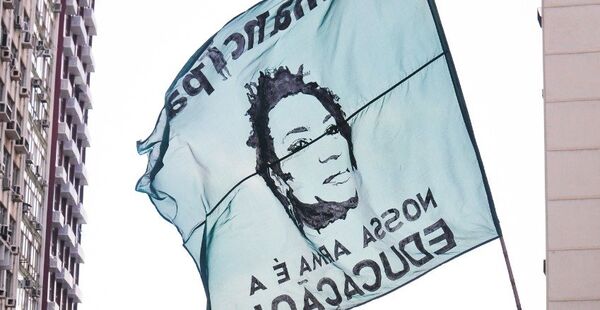 Un acto en memoria de Marielle Franco en Brasil - Sputnik Mundo