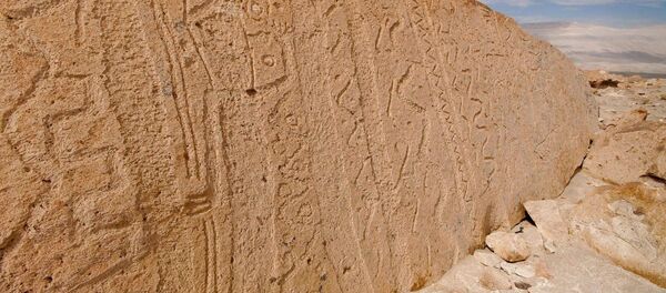 Las ruinas de petroglifos en Toro Muerto - Sputnik Mundo