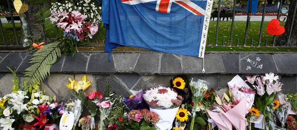 Homenaje a las víctimas del tiroteo en Chistchurch, Nueva Zelanda - Sputnik Mundo