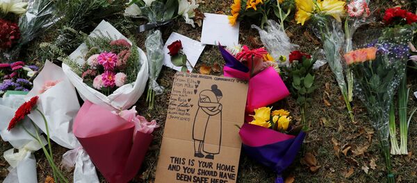 Homenaje a las víctimas del tiroteo en Chistchurch, Nueva Zelanda - Sputnik Mundo