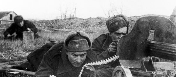 Los combates durante la Segunda Guerra Mundial - Sputnik Mundo