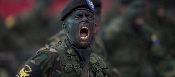 Un soldado venezolano - Sputnik Mundo