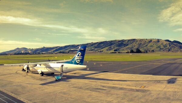 El aeropuerto de Dunedin, Nueva Zelanda - Sputnik Mundo