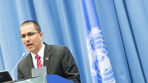 Jorge Arreaza, canciller de Venezuela - Sputnik Mundo