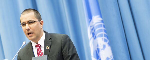 Jorge Arreaza, canciller de Venezuela - Sputnik Mundo