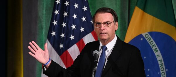 Jair Bolsonaro, presidente de Brasil - Sputnik Mundo