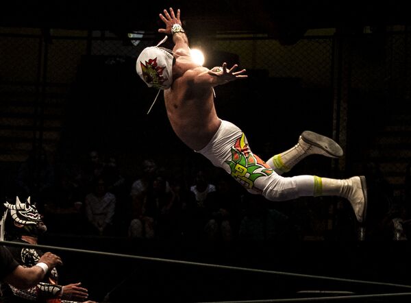 Conoce el templo de la lucha libre en el centro histórico de Ciudad de México (fotos) - Sputnik Mundo