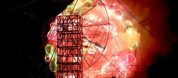Los fuegos artificiales de Tultepec, México - Sputnik Mundo
