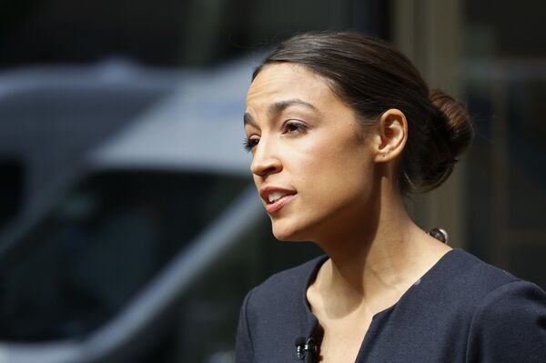 La congresista estadounidense Alexandria Ocasio-Cortez - Sputnik Mundo