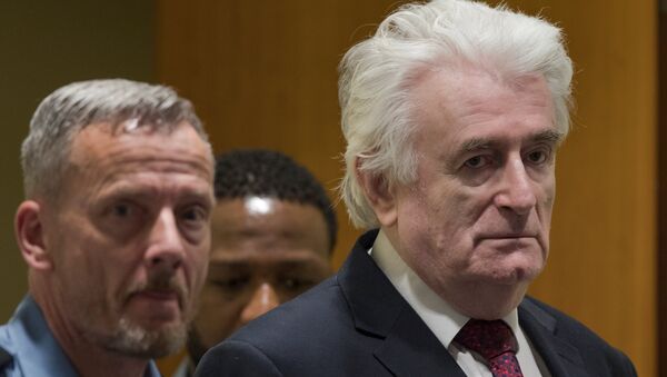 Radovan Karadzic, exdirigente serbobosnio - Sputnik Mundo