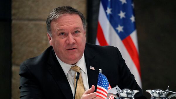 Mike Pompeo, secretario de Estado de EEUU - Sputnik Mundo