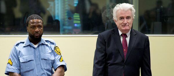 Radovan Karadzic, exdirigente serbobosnio - Sputnik Mundo