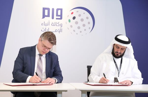 Sputnik y emiratí WAM firman un memorando de entendimiento Sputnik y emiratí WAM firman un memorando de entendimiento - Sputnik Mundo