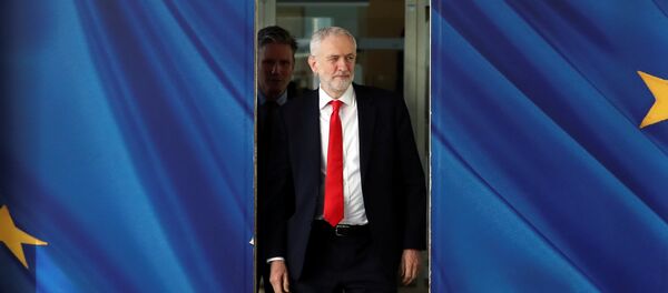 Jeremy Corbyn, líder laborista británico - Sputnik Mundo
