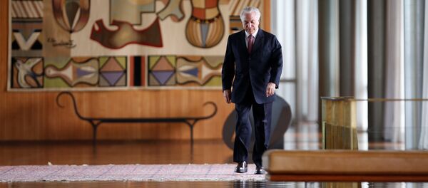 Michel Temer, expresidente de Brasil - Sputnik Mundo