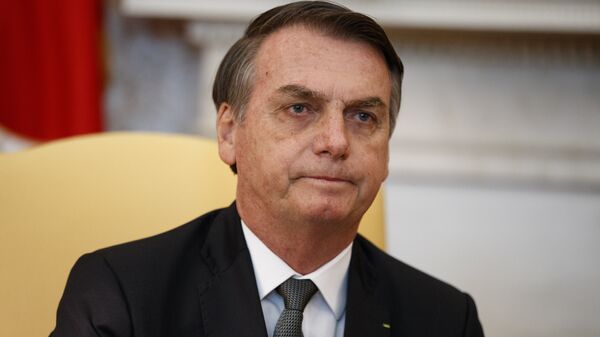 El presidente de Brasil, Jair Bolsonaro - Sputnik Mundo