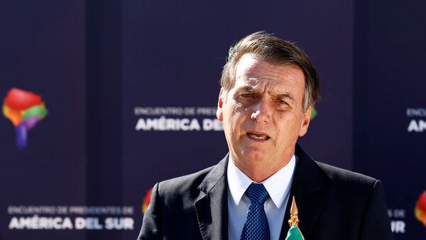 Jair Bolsonaro, presidente de Brasil - Sputnik Mundo