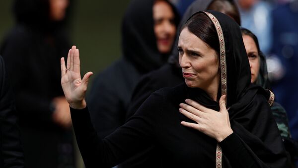 Jacinda Ardern, la primera ministra de Nueva Zelanda - Sputnik Mundo